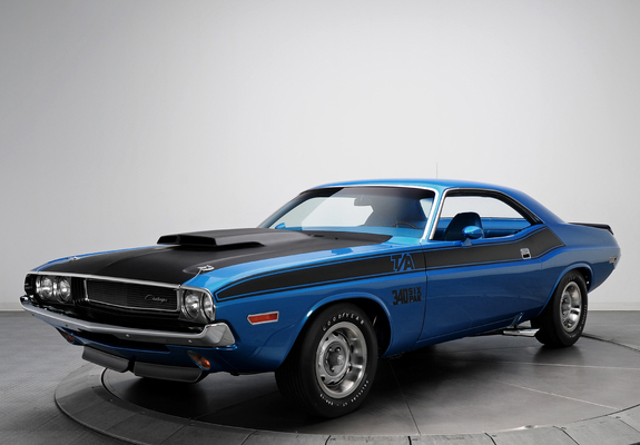 Dodge Challenger T/A 340 Six Pack 1970 wallpapers