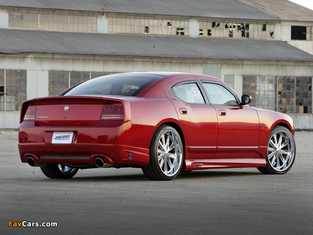 Xenon Dodge Charger R/T 2005–10 wallpapers (640 x 480)