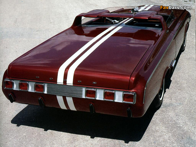 Photos of Dodge Charger Roadster Concept Car 1964 (640 x 480)
