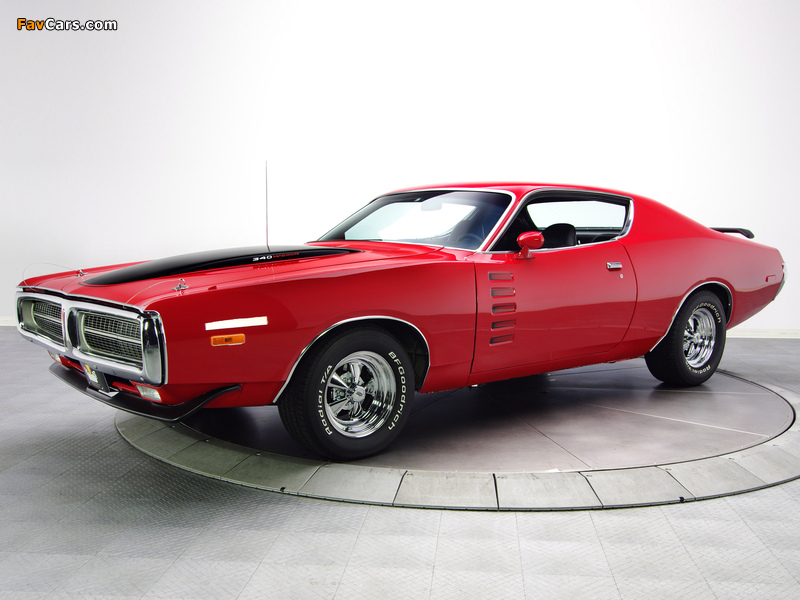 Dodge Charger Rallye 340 Magnum 1972 wallpapers (800 x 600)