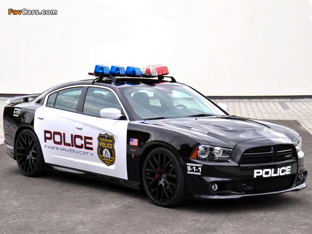 Geiger Dodge Charger SRT8 Police Edition 2012 wallpapers (640 x 480)