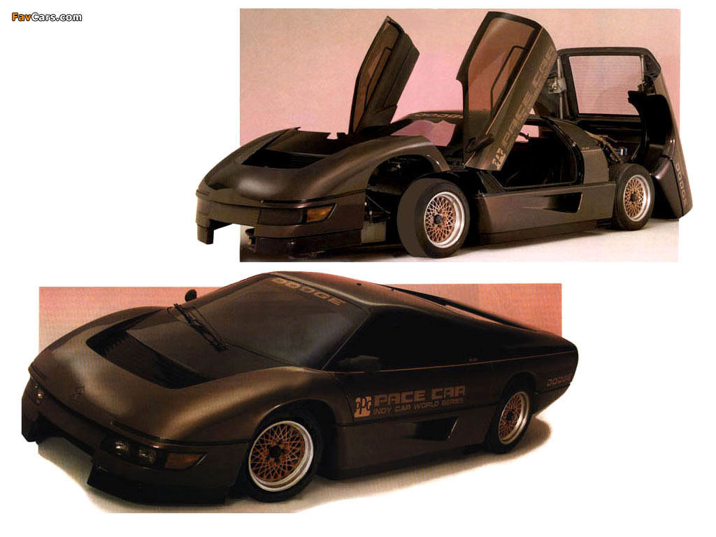 Dodge M4S Turbo Interceptor Pace Car Concept 1981–84 wallpapers (1024 x 768)