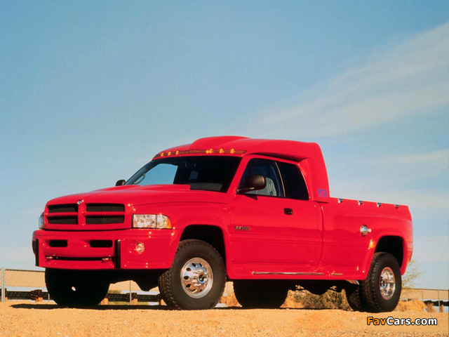 Dodge Big Red Truck Concept 1998 images (640 x 480)