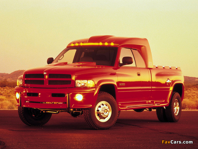 Pictures of Dodge Big Red Truck Concept 1998 (640 x 480)
