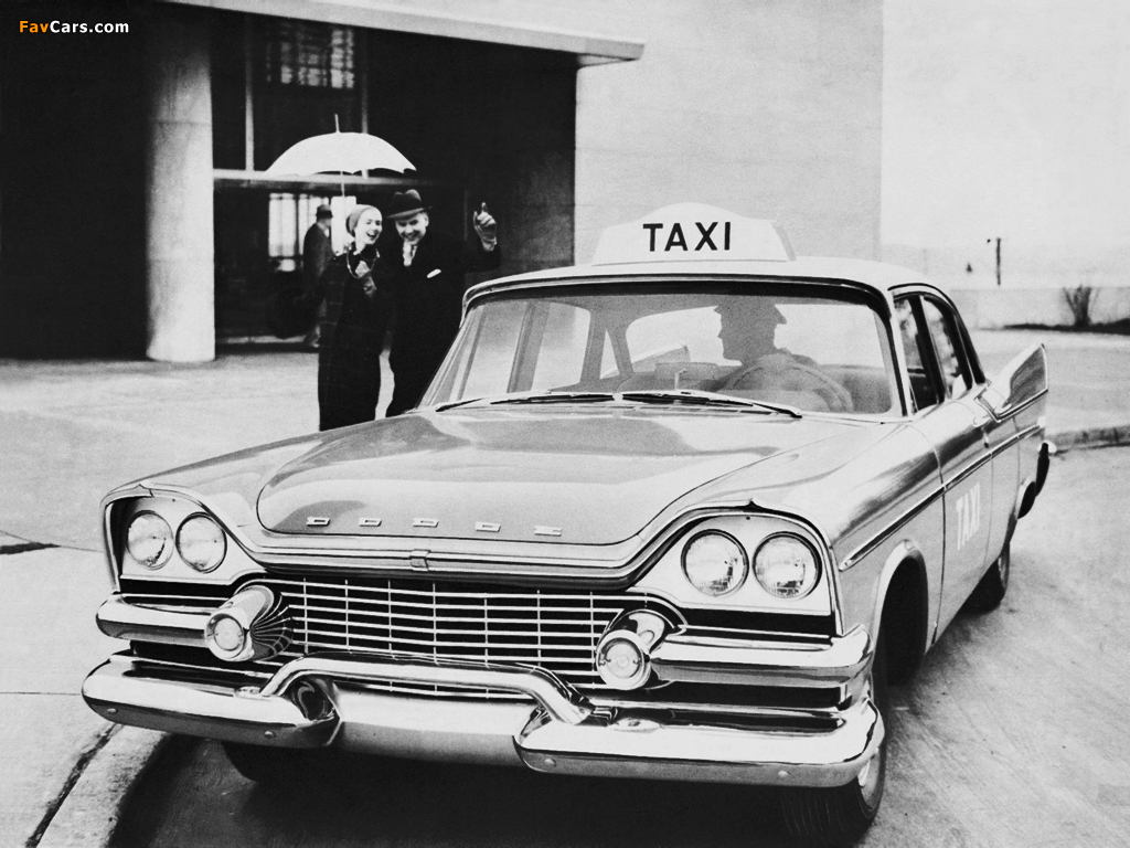 Dodge Coronet Taxi 1958 photos (1024 x 768)