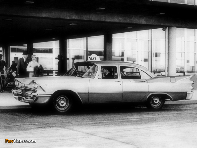 Dodge Coronet Sedan Taxi 1959 images (640 x 480)