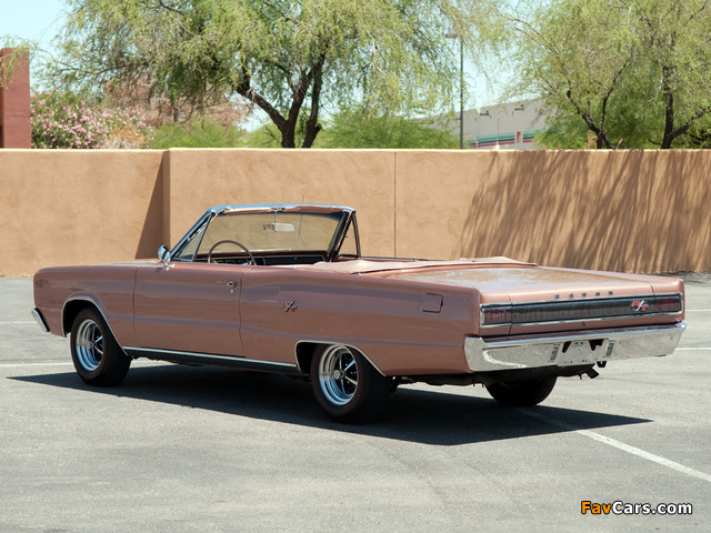 Dodge Coronet R/T Convertible 1967 pictures (640 x 480)