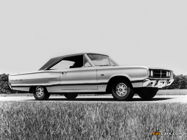Dodge Coronet 440 Street Hemi 426/425 HP Hardtop Coupe (CW2H-23) 1967 wallpapers (640 x 480)
