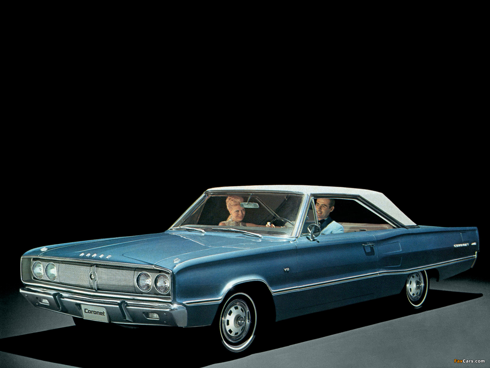 Dodge Coronet 440 Hardtop Coupe (WH23) 1967 wallpapers (1600 x 1200)