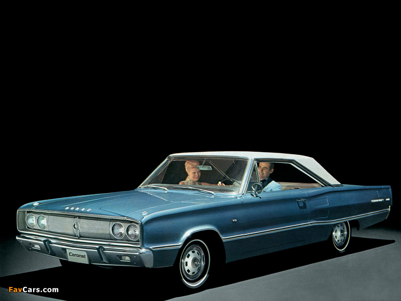 Dodge Coronet 440 Hardtop Coupe (WH23) 1967 wallpapers (800 x 600)