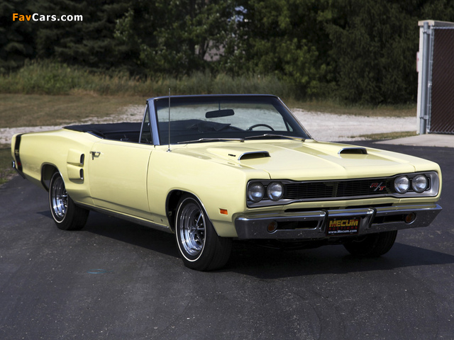 Dodge Coronet R/T Convertible 1969 pictures (640 x 480)