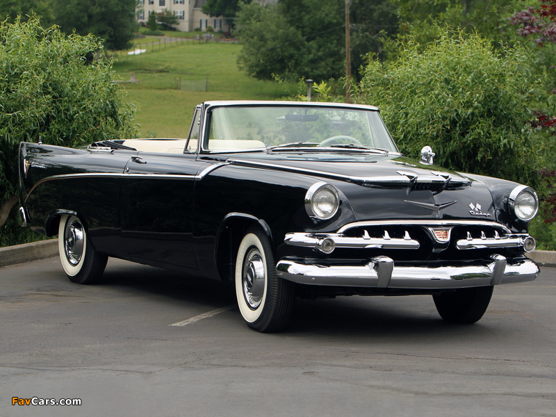 Images of Dodge Coronet D-500 Convertible 1956 (800 x 600)
