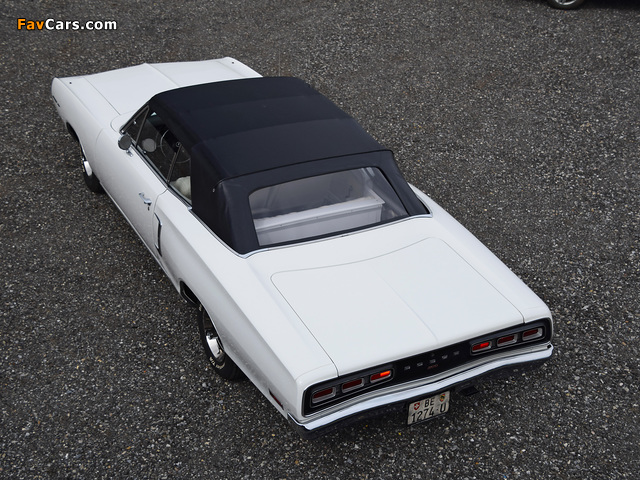 Images of Dodge Coronet 500 Convertible (WP27) 1970 (640 x 480)