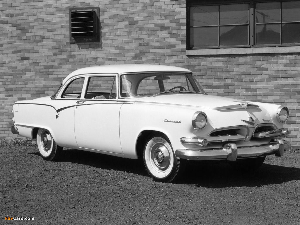 Photos of Dodge Coronet 2-door Sedan (D56) 1955 (1024 x 768)