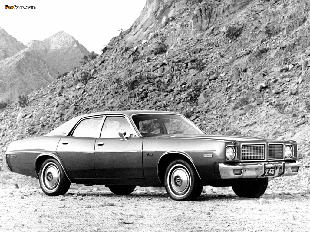 Photos of Dodge Coronet Sedan 1976 (1024 x 768)