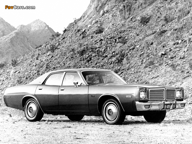 Photos of Dodge Coronet Sedan 1976 (640 x 480)