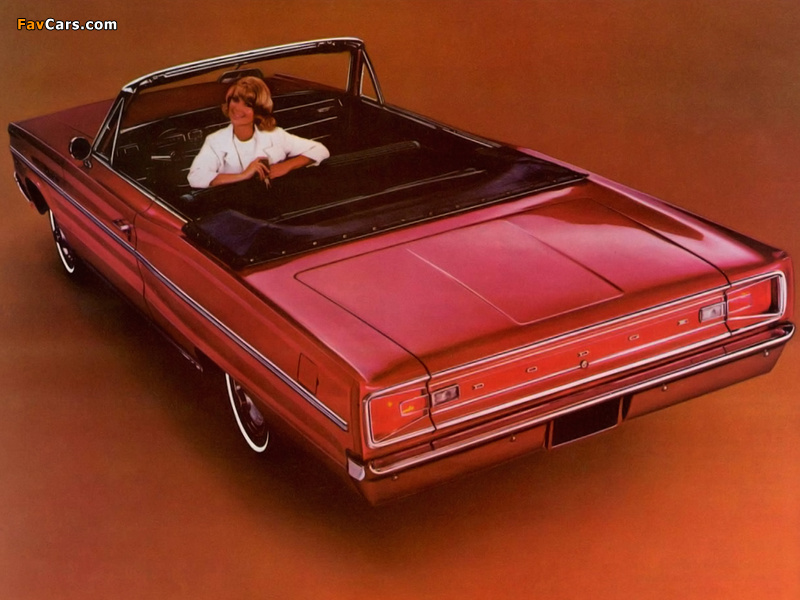 Pictures of Dodge Coronet Convertible 1966 (800 x 600)