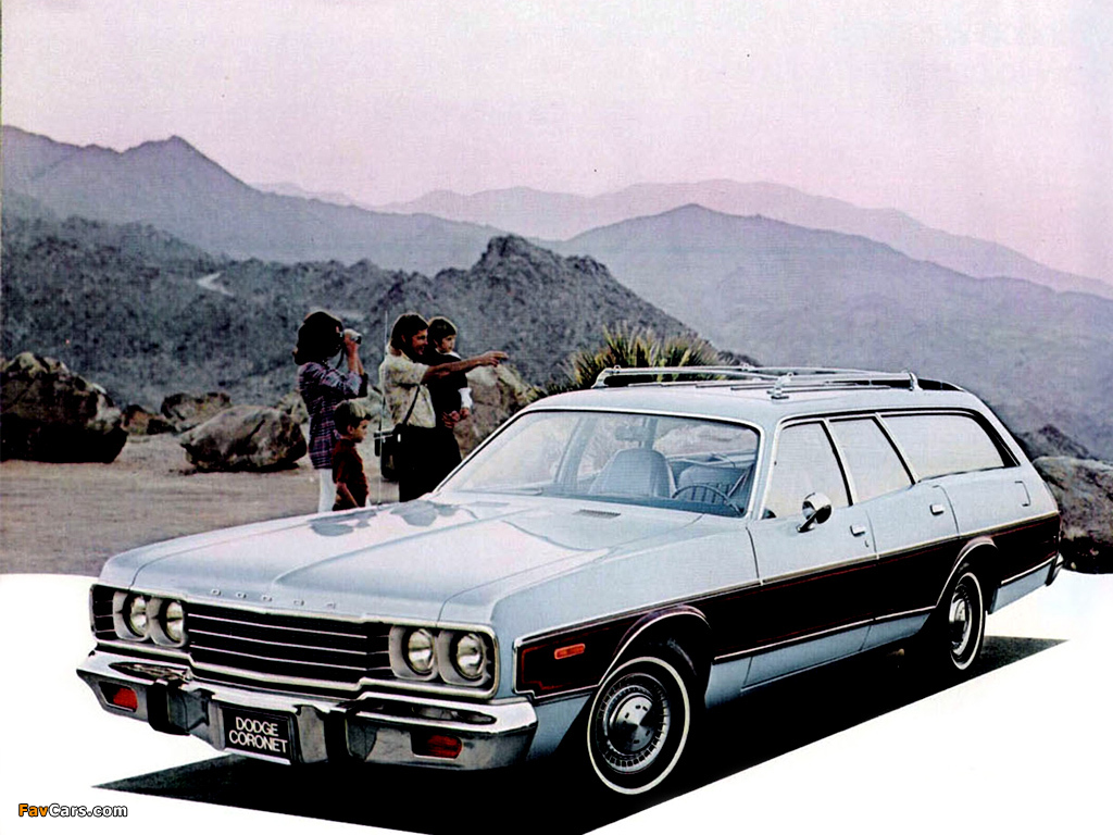 Pictures of Dodge Coronet Station Wagon 1974 (1024 x 768)