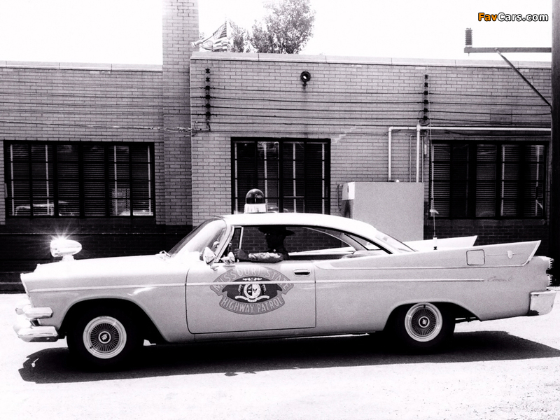 Dodge Coronet Highway Patrol 1958 wallpapers (800 x 600)