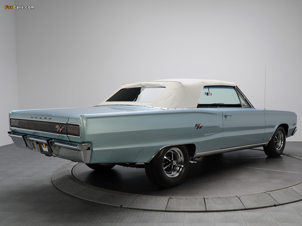 Dodge Coronet R/T Convertible 1967 wallpapers (1024 x 768)