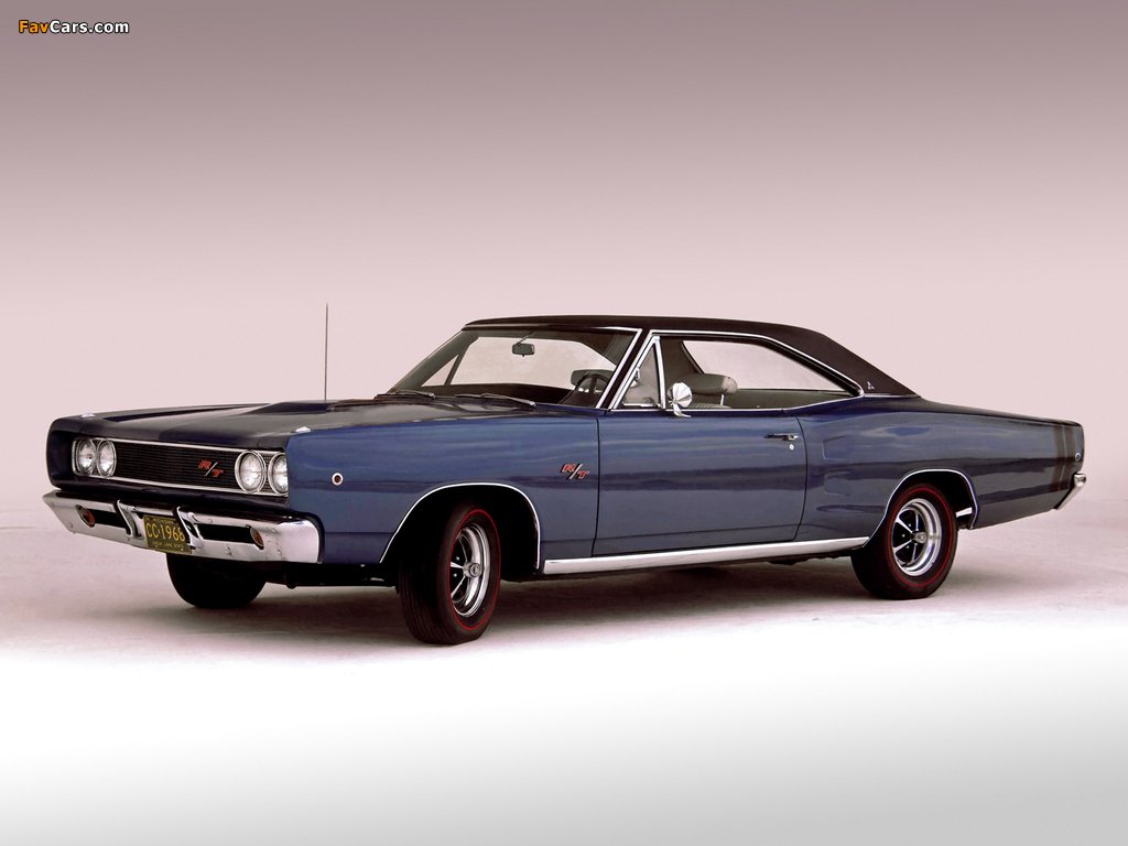 Dodge Coronet R/T Hardtop Coupe (WS23) 1968 wallpapers (1024 x 768)