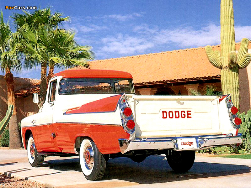Dodge D-100 Sweptside Pickup 1957 images (800 x 600)