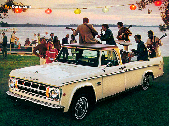 Dodge D100 Adventurer 1969 images (640 x 480)