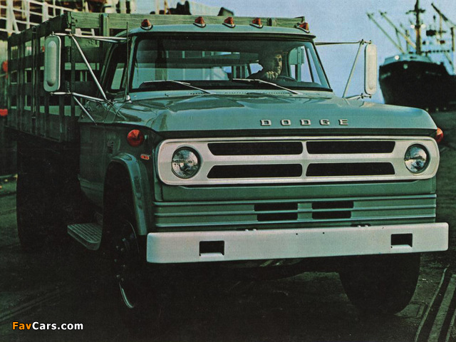 Dodge D500 1969 photos (640 x 480)