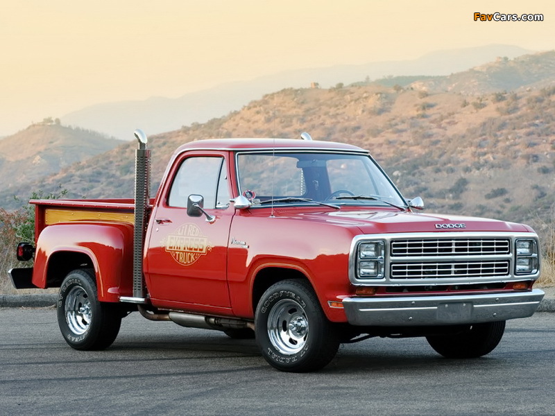 Dodge Adventurer Lil Red Express Truck 1978–79 images (800 x 600)