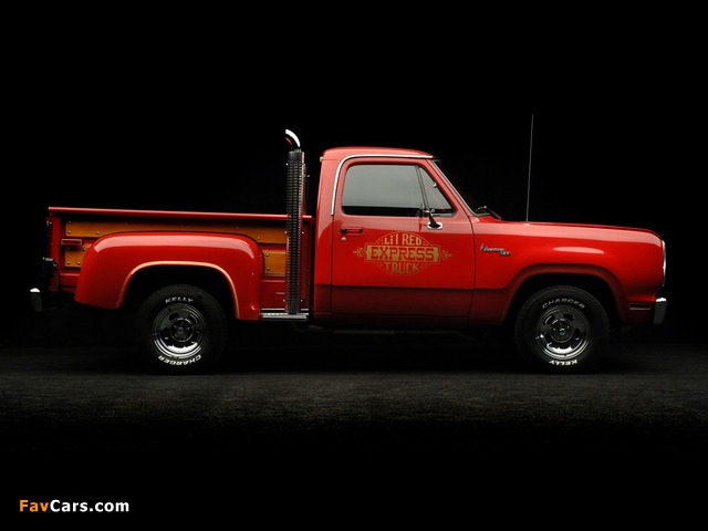 Dodge Adventurer Lil Red Express Truck 1978–79 photos (640 x 480)