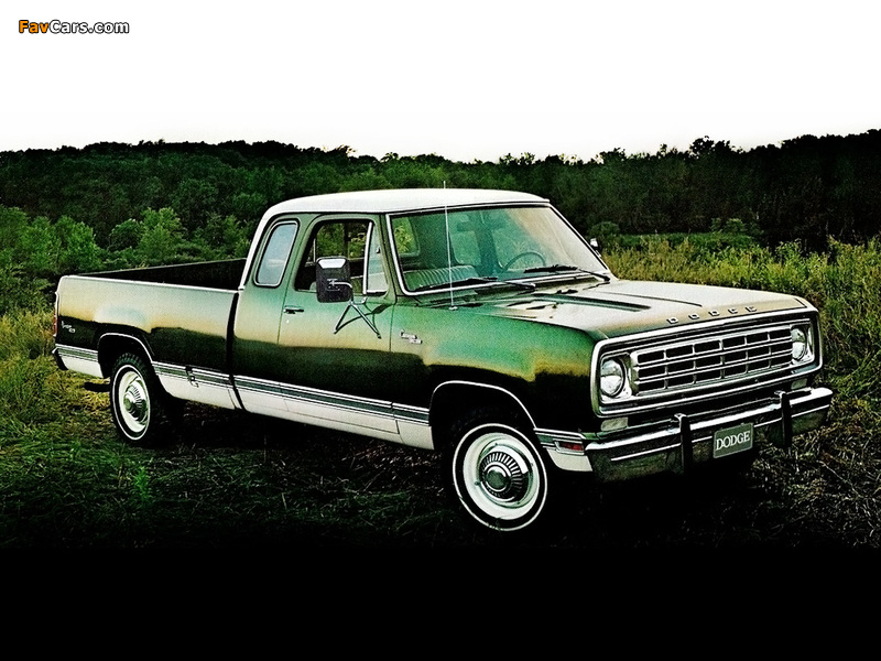 Images of Dodge D100 Club Cab Adventurer 1976 (800 x 600)