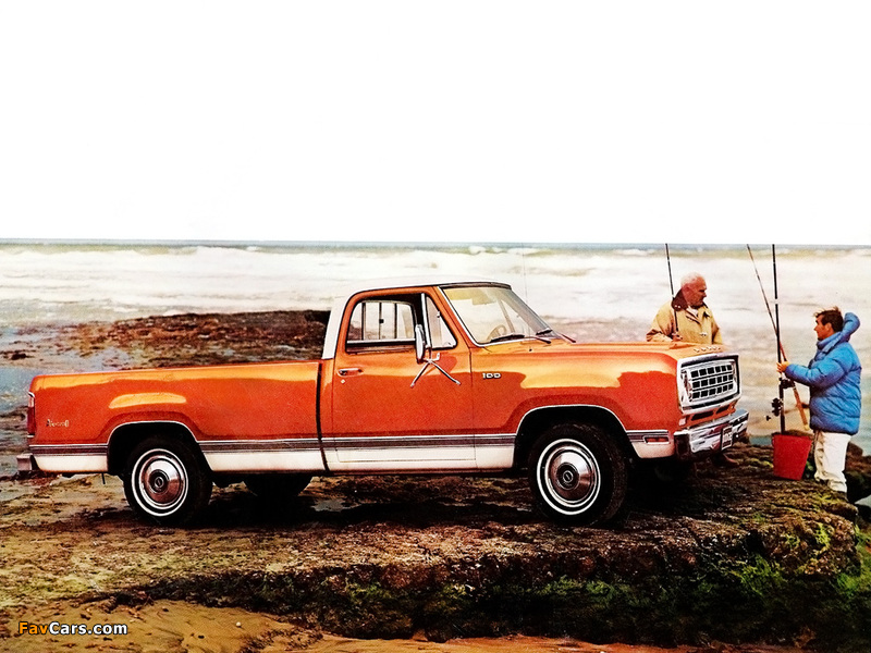 Images of Dodge D100 Conventional Cab Adventurer Sport Package 1976 (800 x 600)