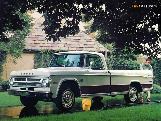 Dodge D100 Adventurer 1971 wallpapers (640 x 480)