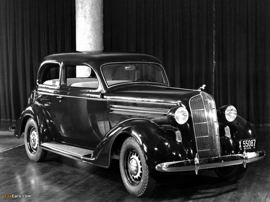 Dodge D2 Sedan 1935–36 wallpapers (1024 x 768)