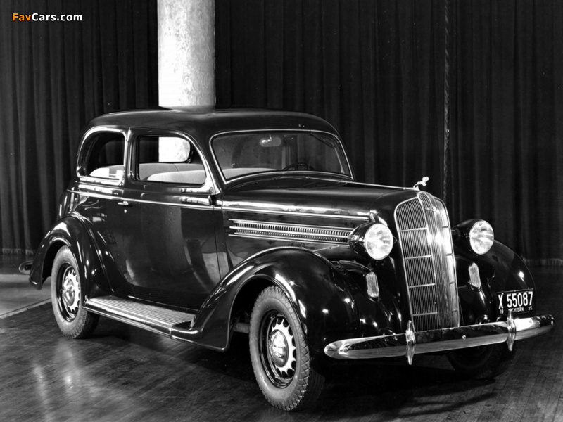 Dodge D2 Sedan 1935–36 wallpapers (800 x 600)