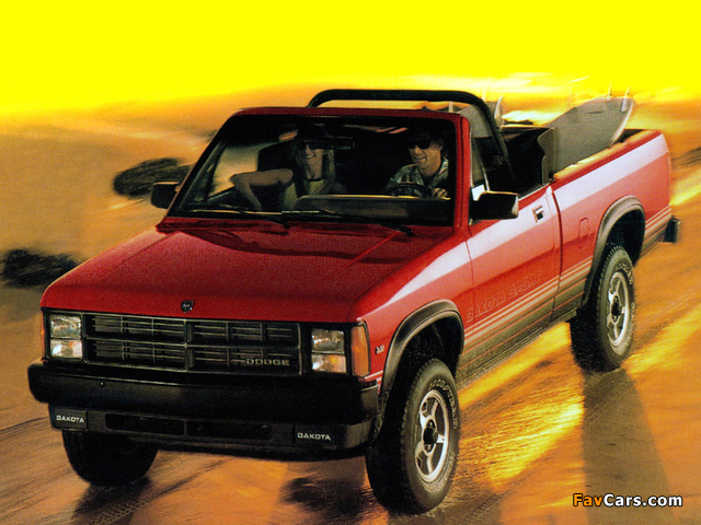 Dodge Dakota Convertible 1989 images (640 x 480)