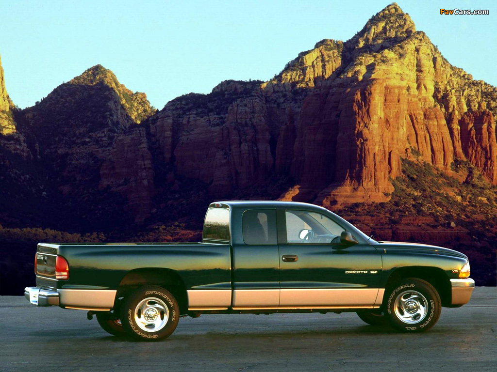 Dodge Dakota Club Cab 1997–2004 pictures (1024 x 768)