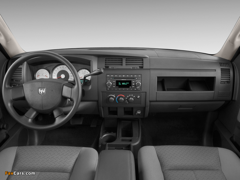 Dodge Dakota Extended Cab 2007–11 photos (800 x 600)