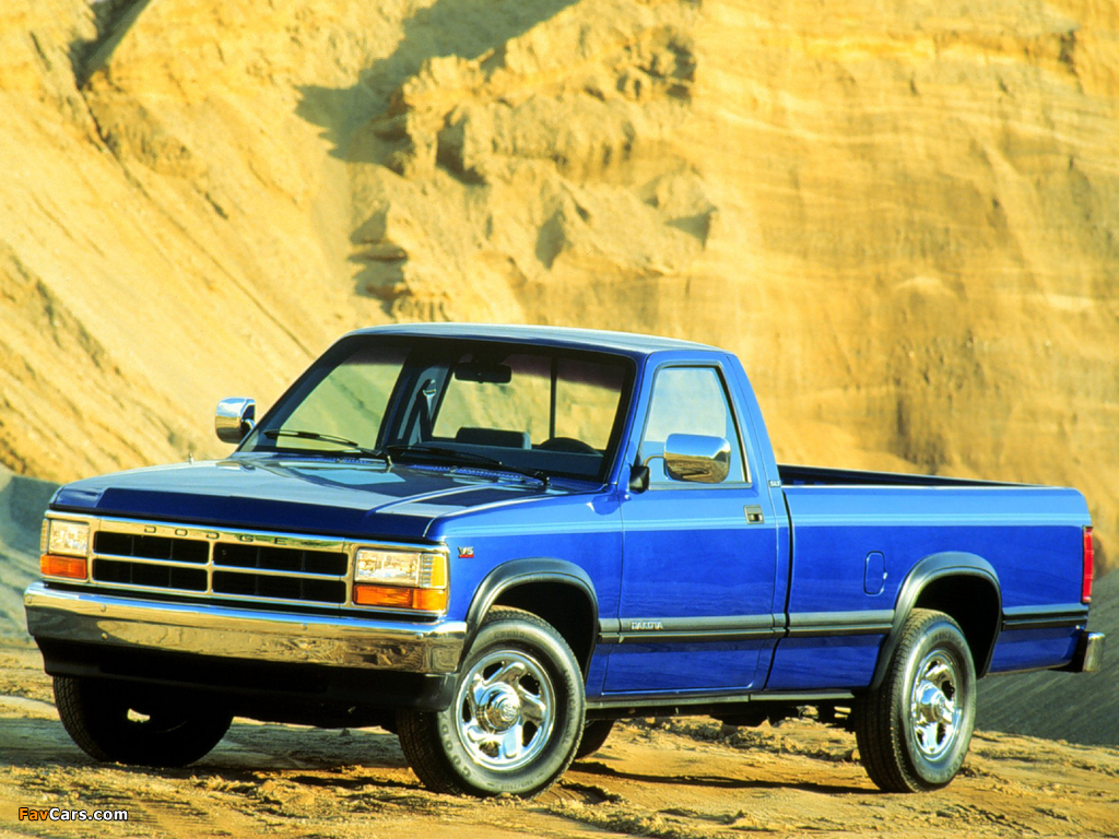 Images of Dodge Dakota Regular Cab 1991–96 (1024 x 768)