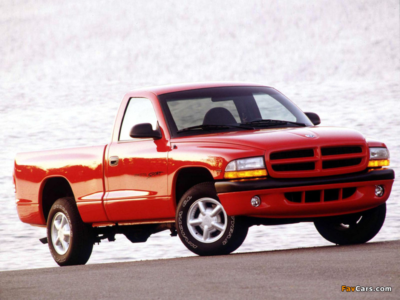 Images of Dodge Dakota Sport Regular Cab 1997–2004 (800 x 600)