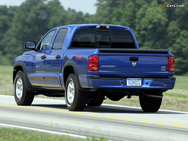 Images of Dodge Dakota TRX4 Crew Cab 2007–08 (800 x 600)