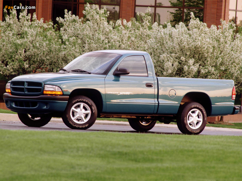 Photos of Dodge Dakota Sport Regular Cab 1997–2004 (800 x 600)