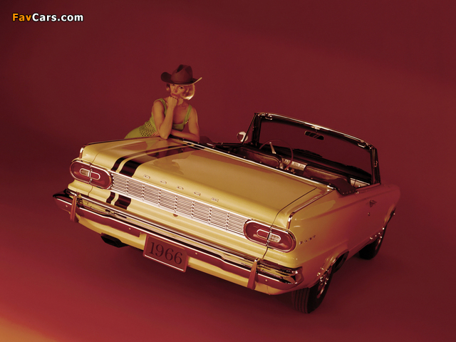 Dodge Dart GT Convertible 1966 pictures (640 x 480)