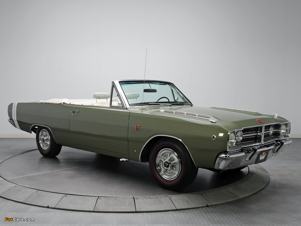 Dodge Dart GTS 340 Convertible (LS27) 1968 images (1024 x 768)