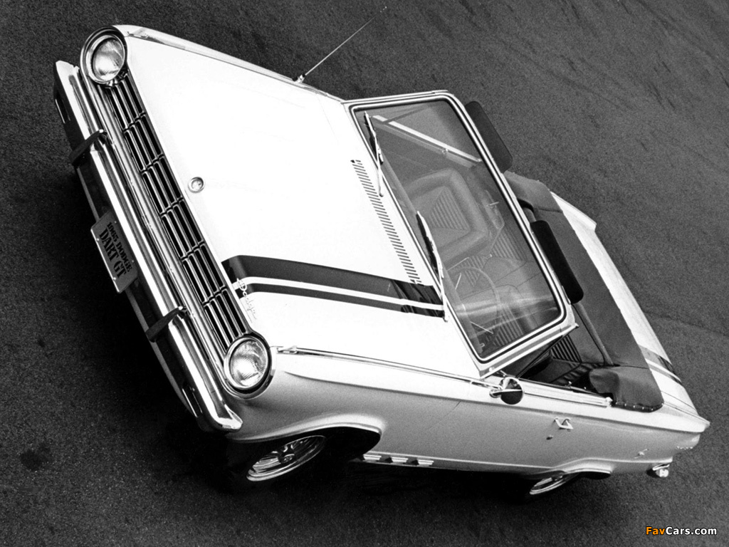Images of Dodge Dart GT Convertible (L45) 1965 (1024 x 768)