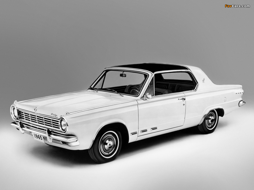 Images of Dodge Dart GT Hardtop Coupe (L42) 1965 (1024 x 768)