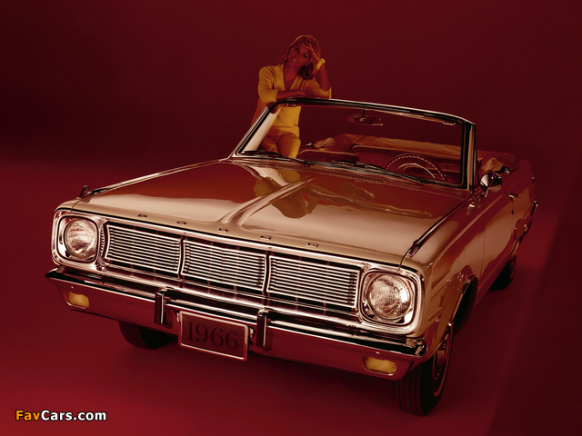 Photos of Dodge Dart GT Convertible 1966 (640 x 480)