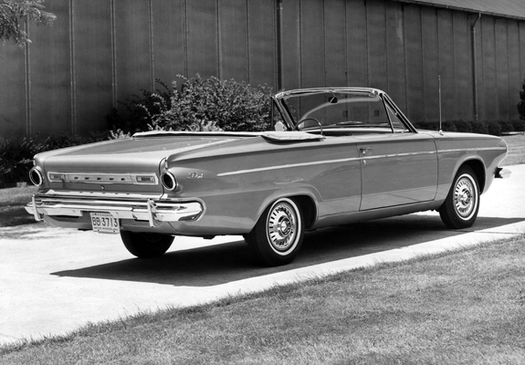 Pictures of Dodge Dart Convertible 1963