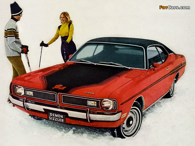 Dodge Dart Demon Sizzler 1971 wallpapers (640 x 480)