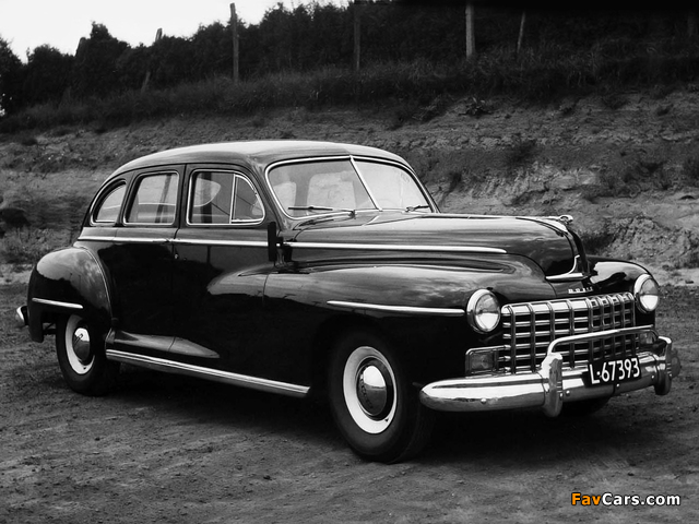Dodge Deluxe Sedan (D-24S) 1948 images (640 x 480)